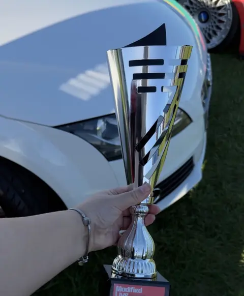 A trophy for the Golf