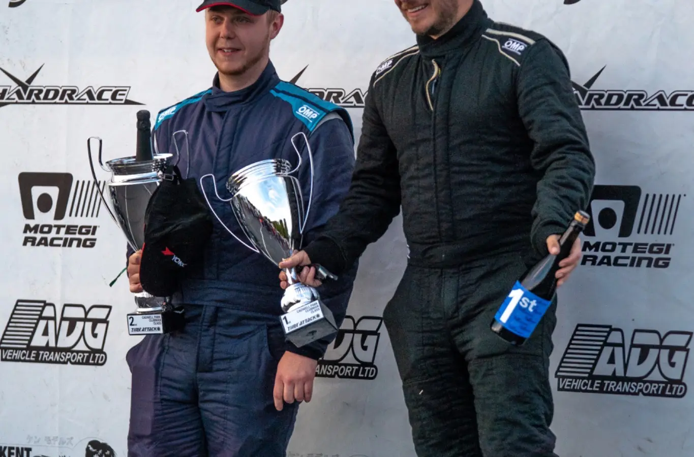MMT on the podium at the 2026 Time Attack finale, Cadwell Park
